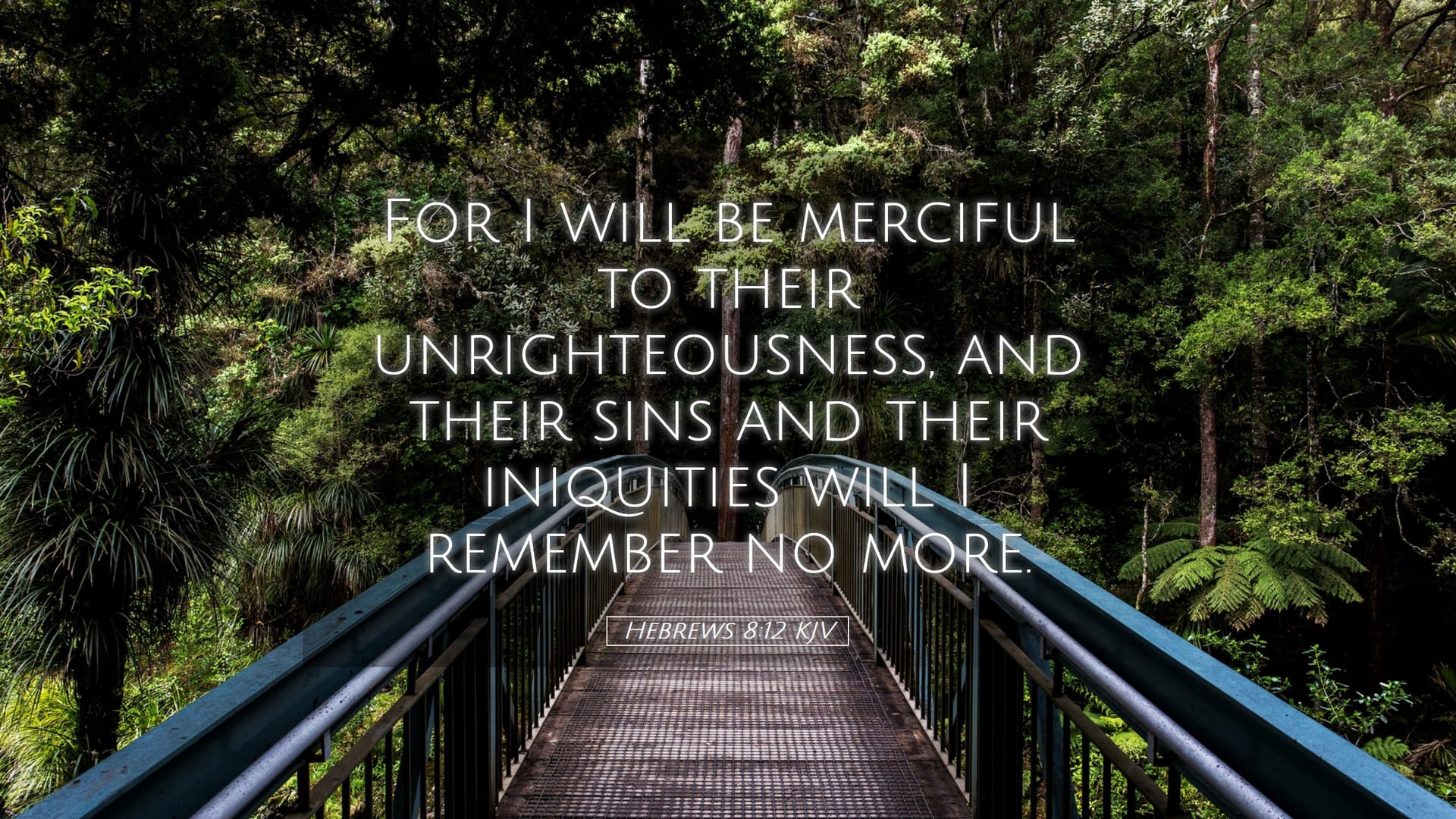Hebrews 8:12 — Desktop (Landscape)