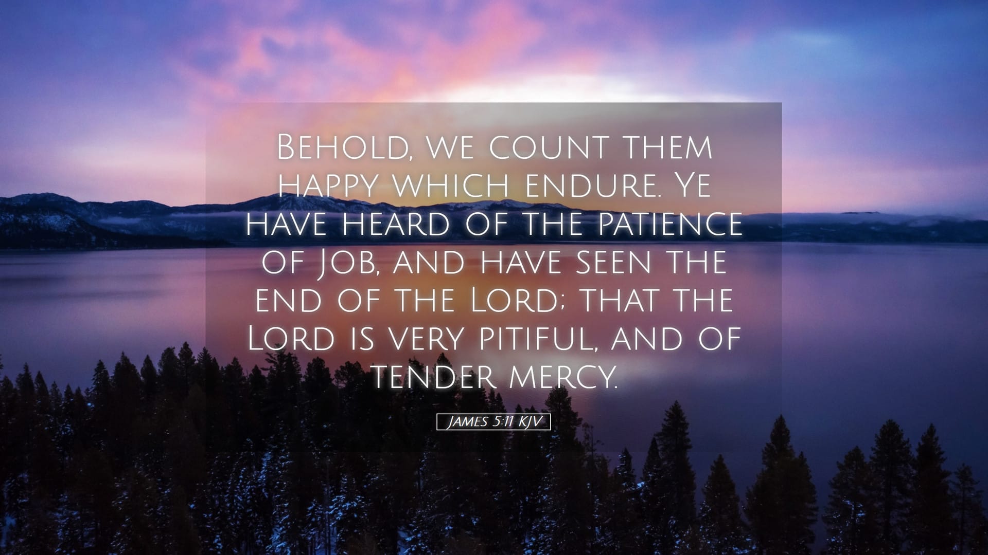 James 5:11 — Desktop (Landscape)
