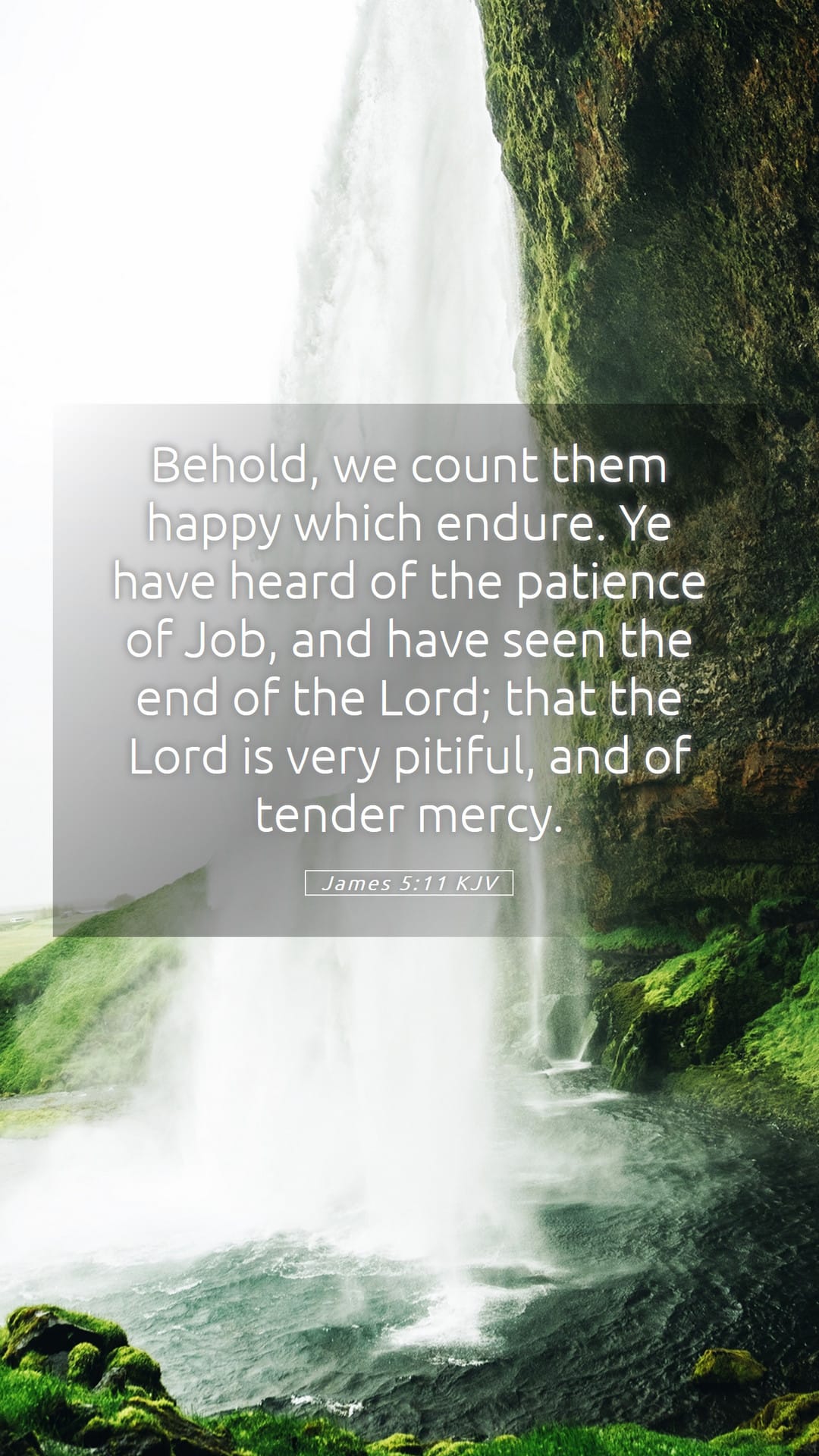 James 5:11 — Mobile (Portrait)