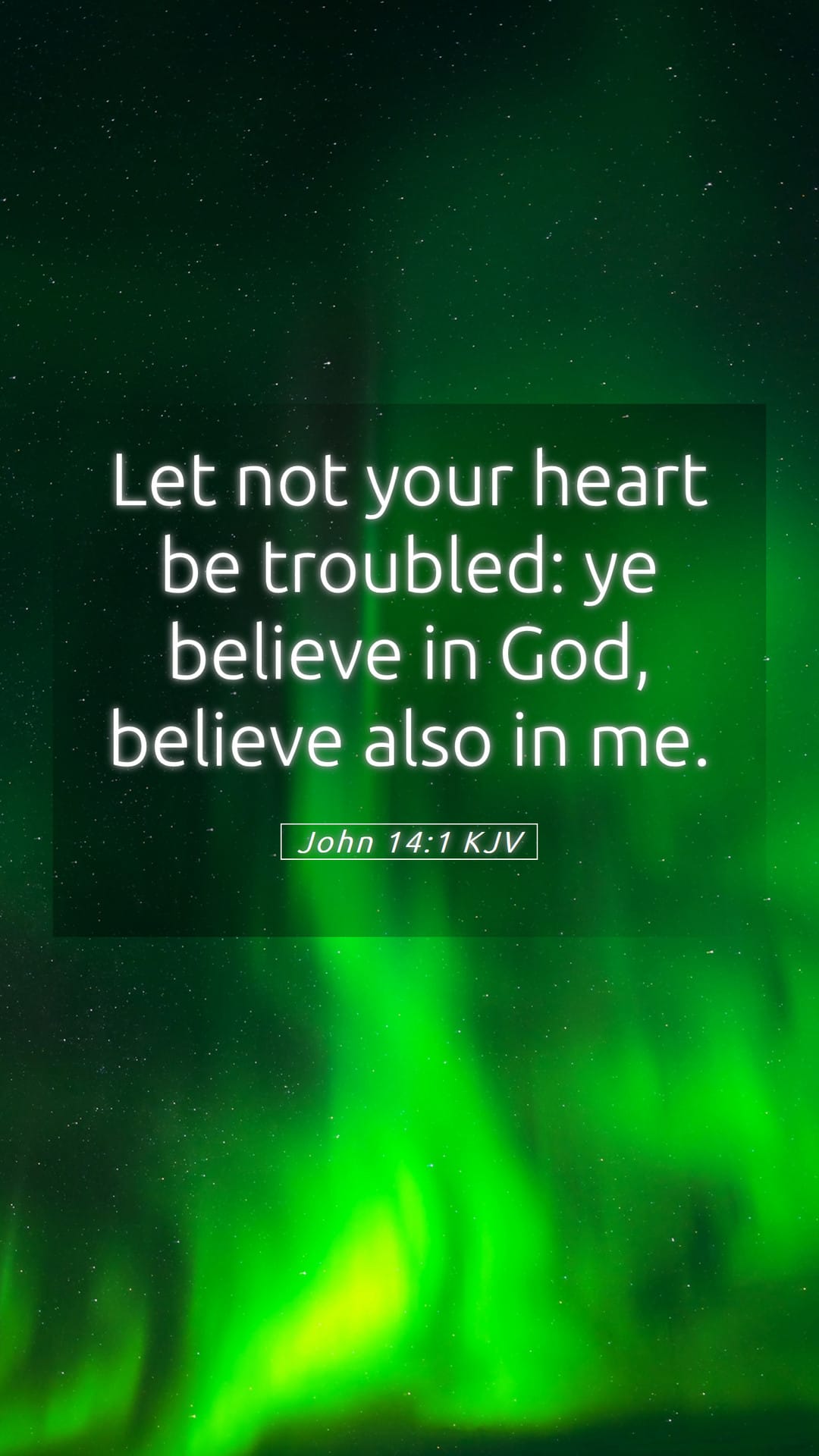 John 14:1 — Mobile (Portrait)