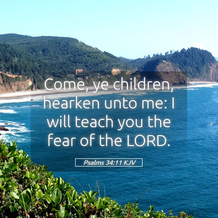 Psalms 34:11 — Square (1:1)