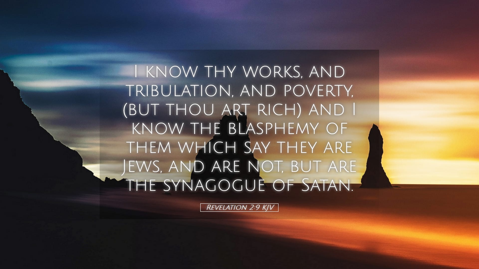 Revelation 2:9 — Desktop (Landscape)