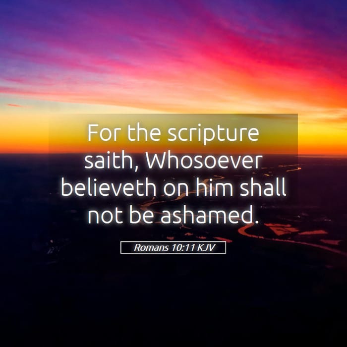 Romans 10:11 — Square (1:1)
