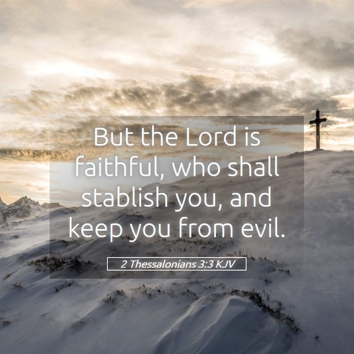 2 Thessalonians 3:3 — Square (1:1)