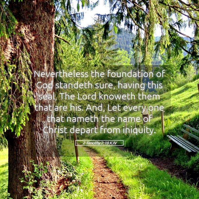 2 Timothy 2:19 — Square (1:1)