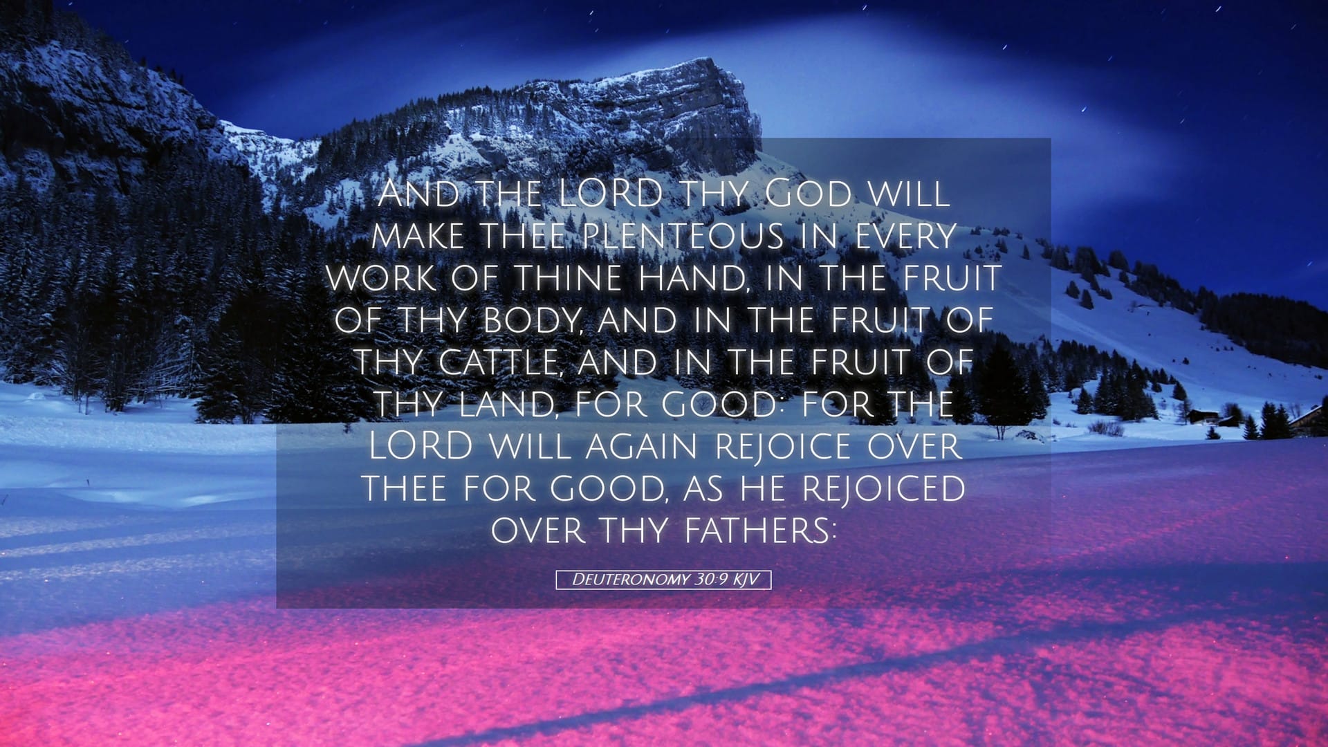 Deuteronomy 30:9 — Desktop (Landscape)