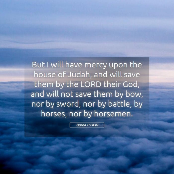 Hosea 1:7 — Square (1:1)