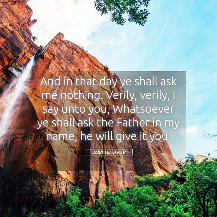 John 16:23 — Square (1:1)