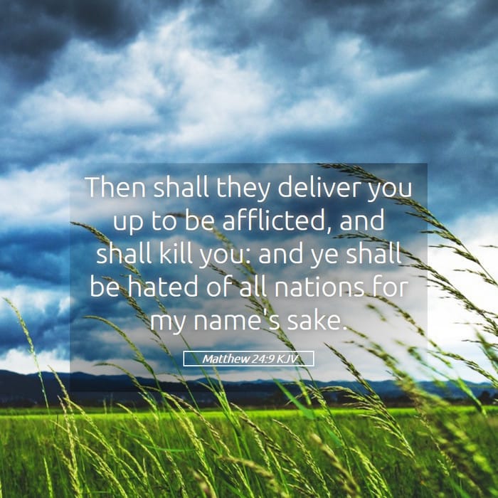 Matthew 24:9 — Square (1:1)