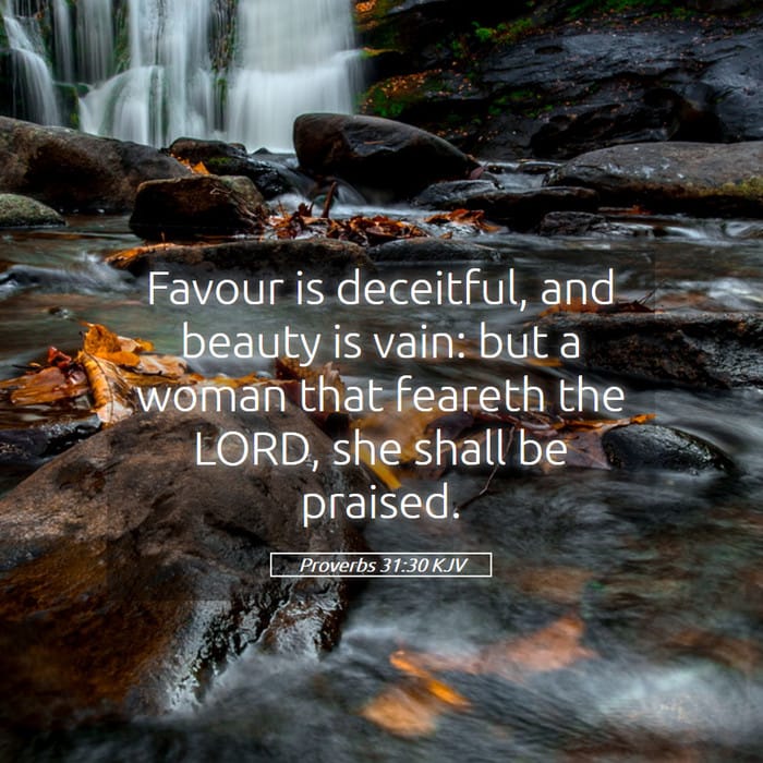 Proverbs 31:30 — Square (1:1)