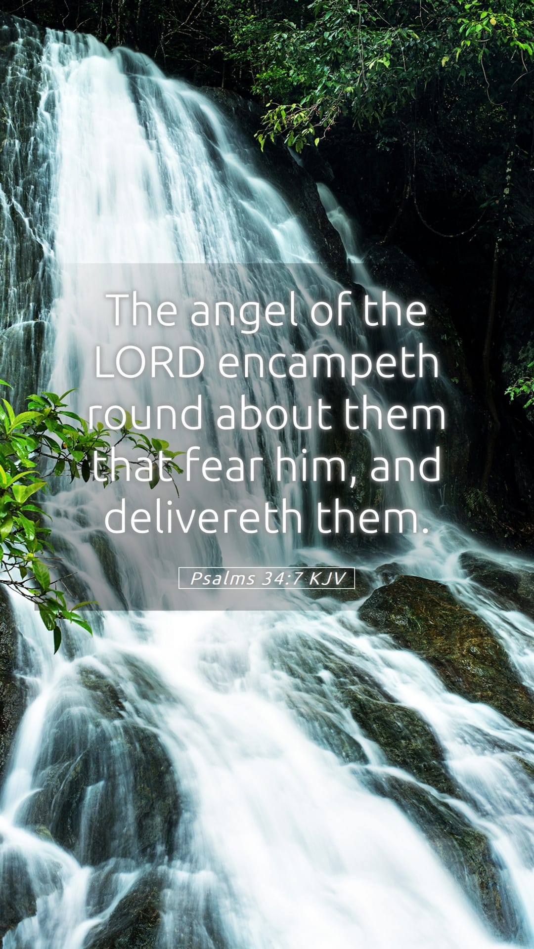 Psalms 34:7 — Mobile (Portrait)