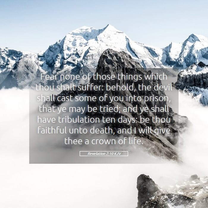 Revelation 2:10 — Square (1:1)
