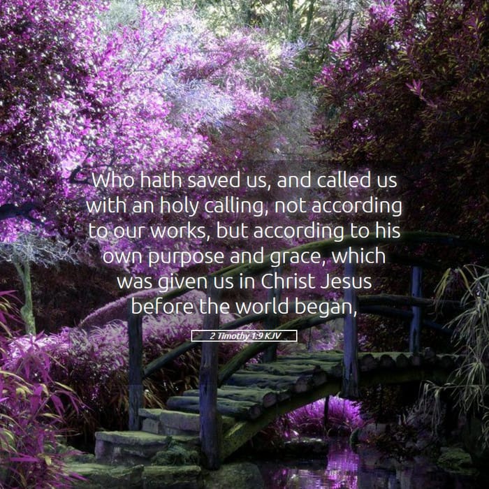 2 Timothy 1:9 — Square (1:1)