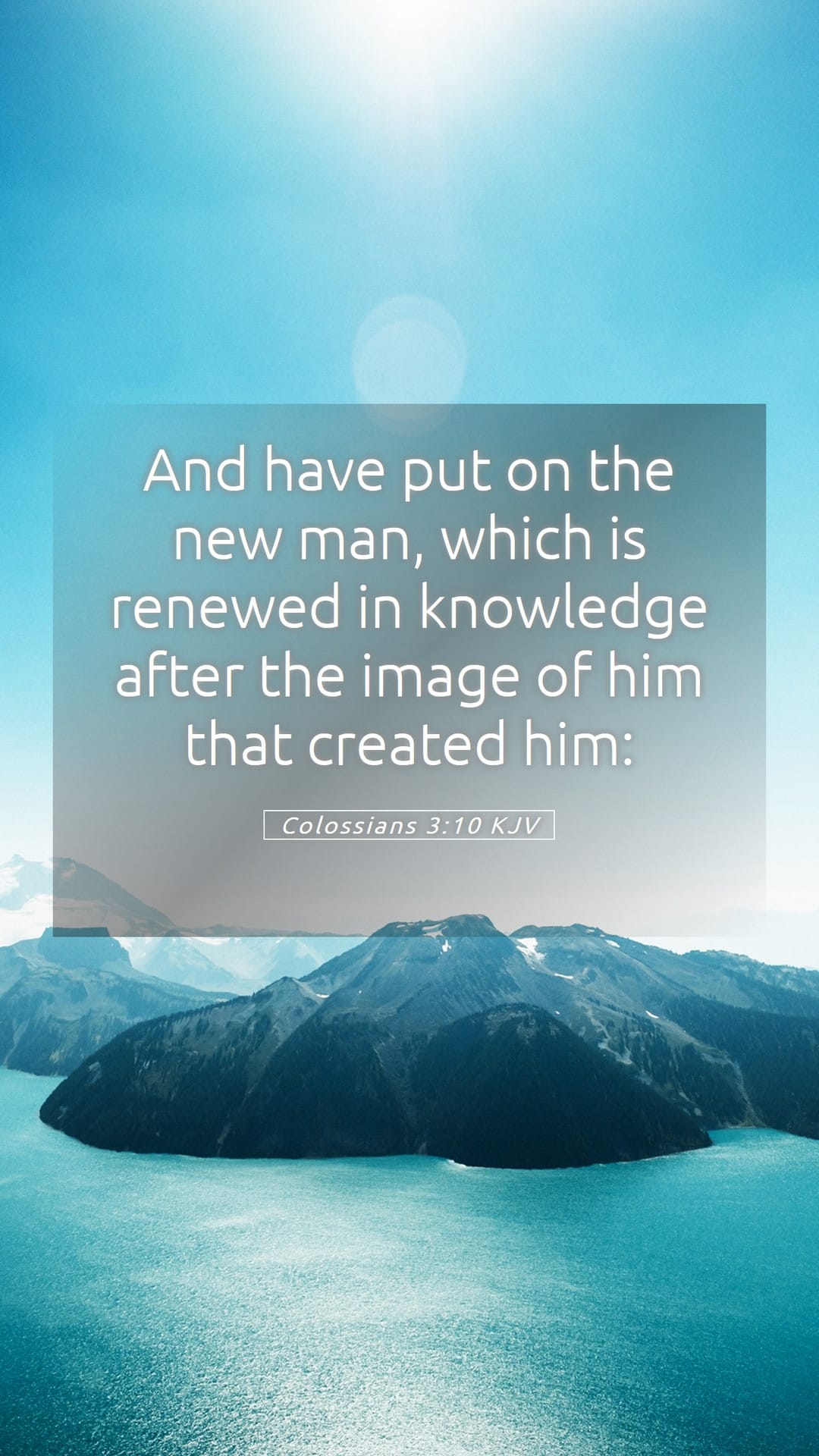 Colossians 3:10 — Mobile (Portrait)