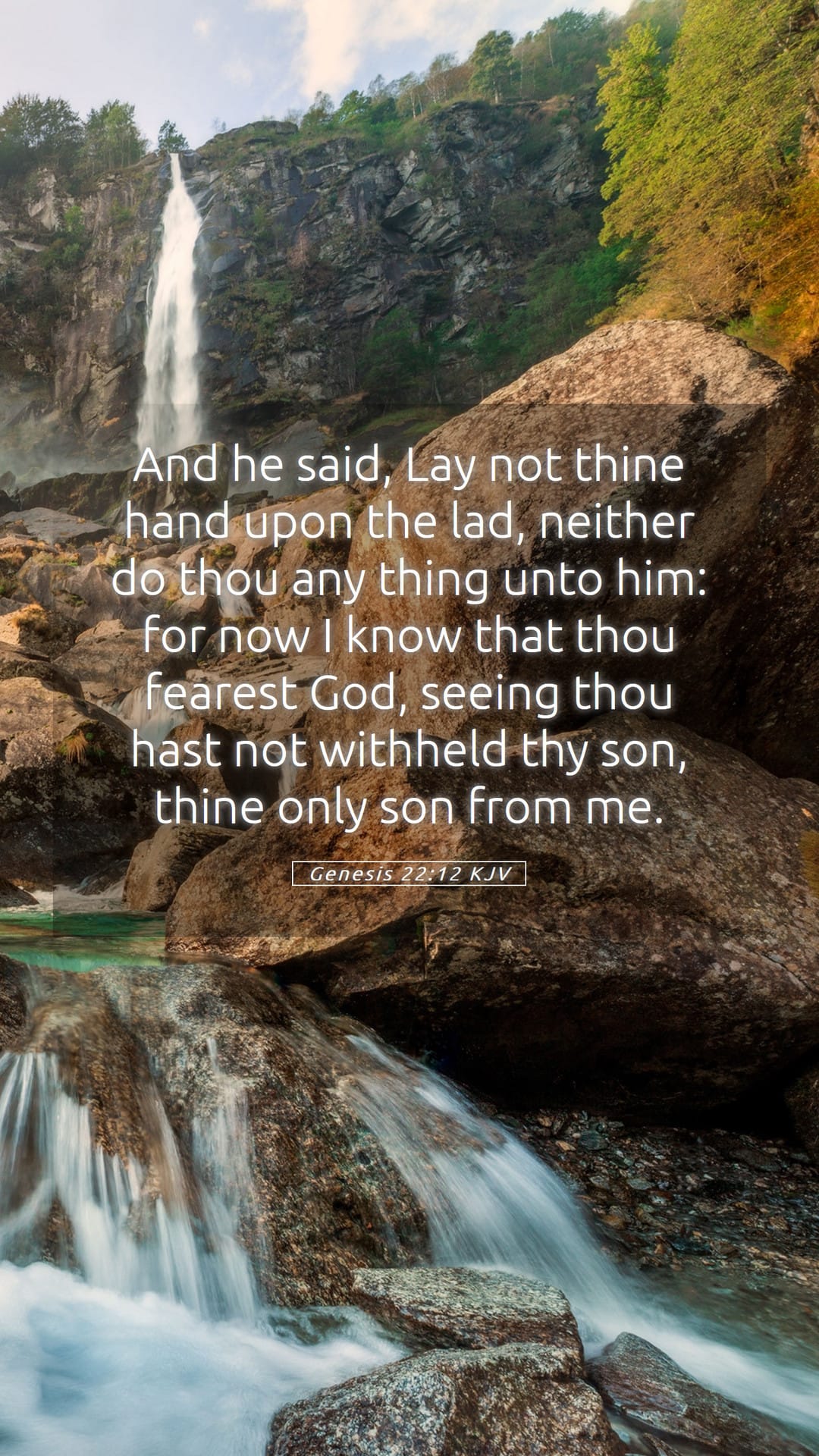 Genesis 22:12 — Mobile (Portrait)