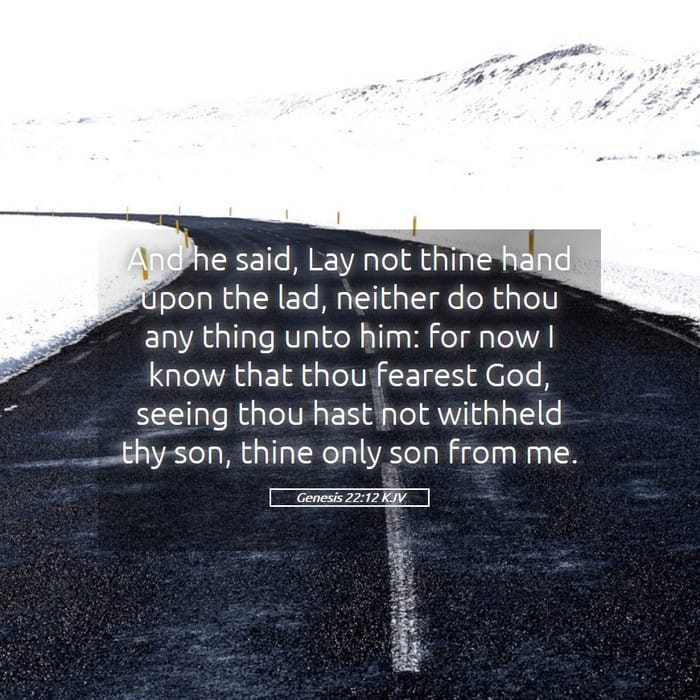 Genesis 22:12 — Square (1:1)