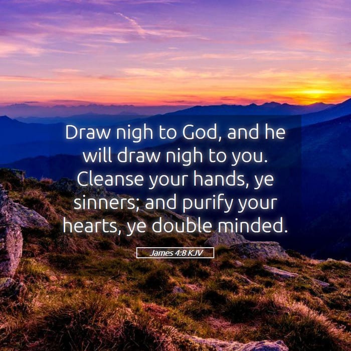James 4:8 — Square (1:1)