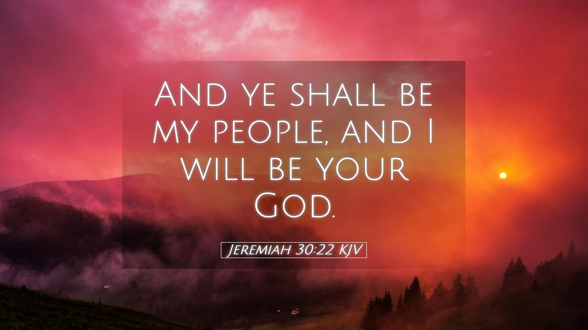 Jeremiah 30:22 — Desktop (Landscape)