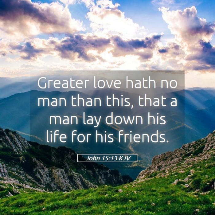 John 15:13 — Square (1:1)