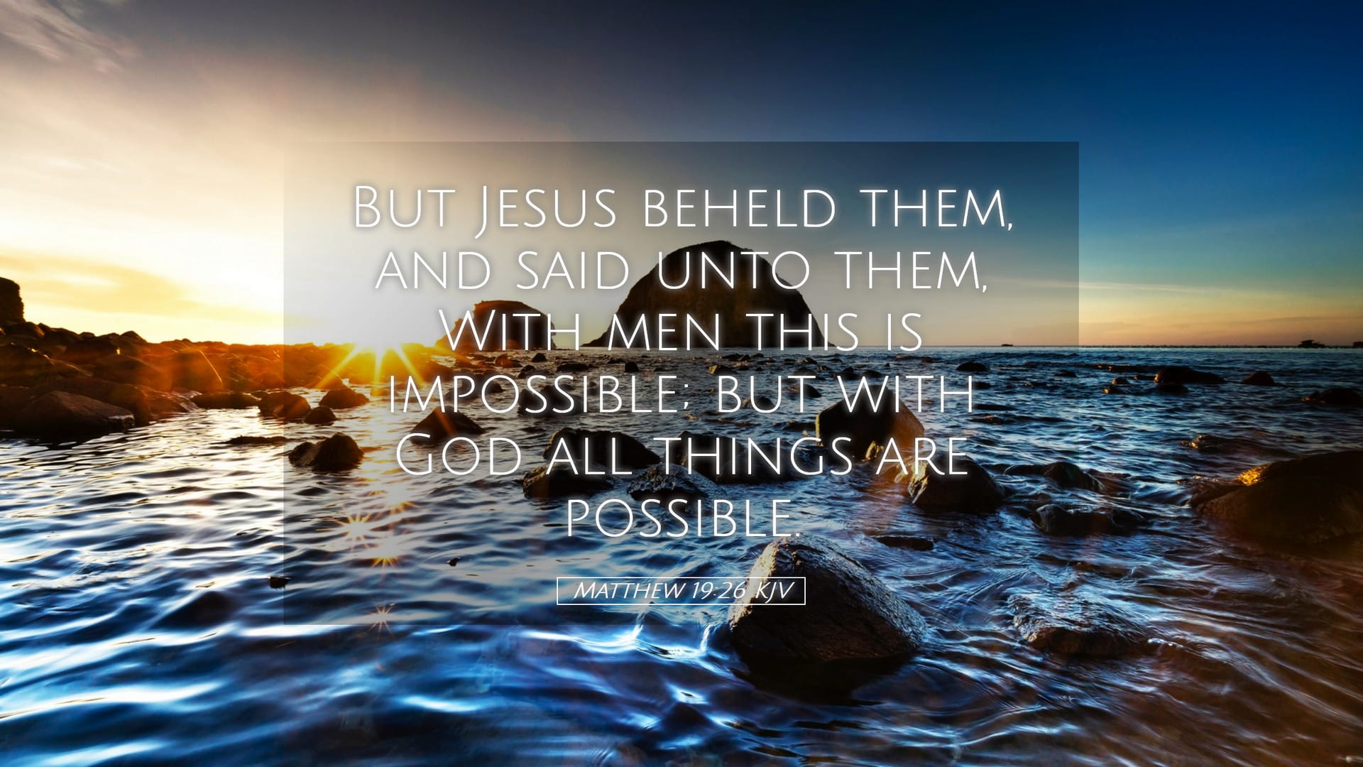 Matthew 19:26 — Desktop (Landscape)