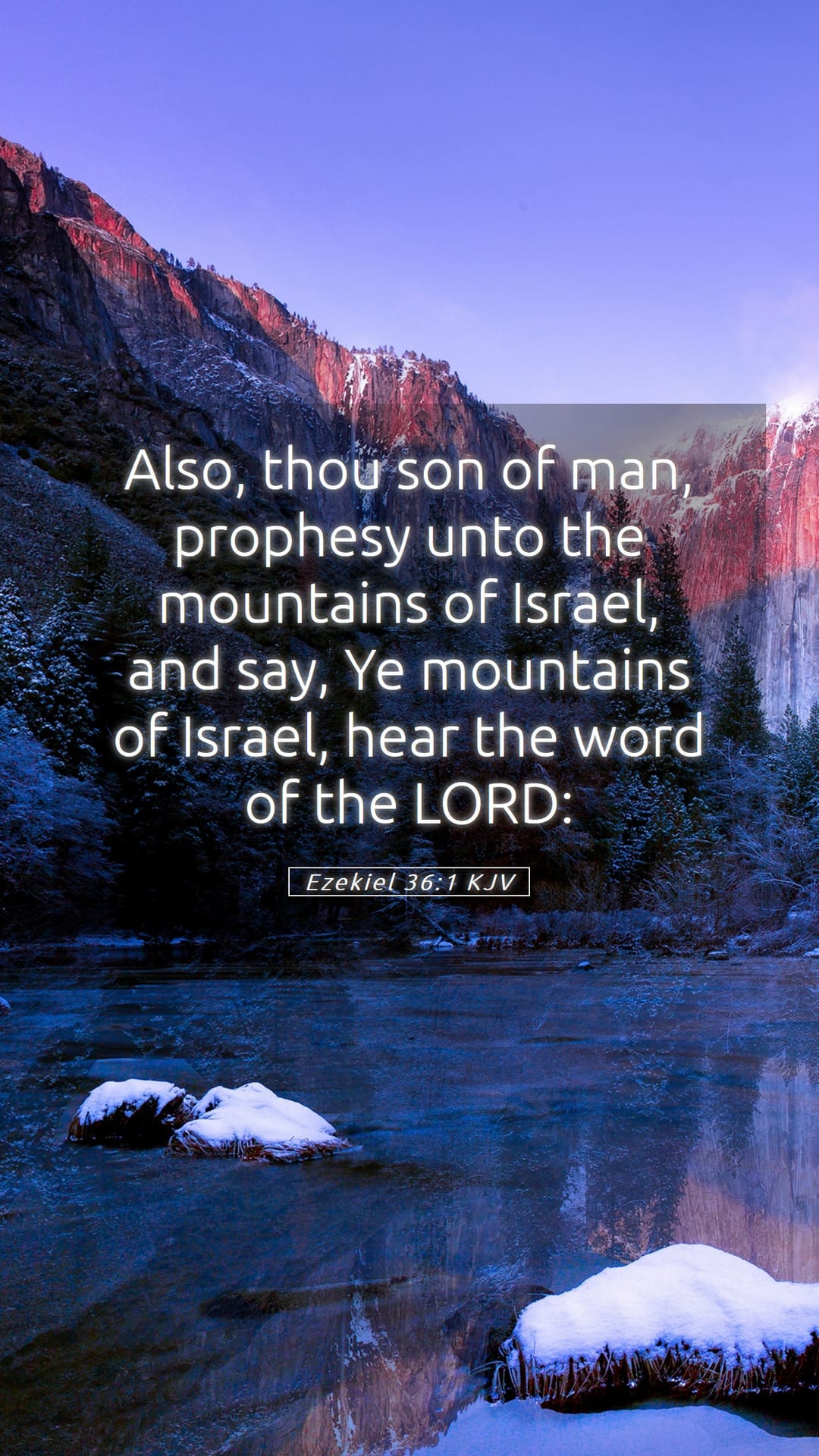 Ezekiel 36:1 — Mobile (Portrait)