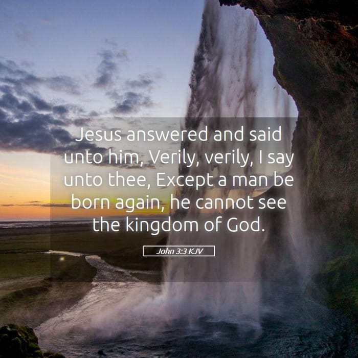 John 3:3 — Square (1:1)