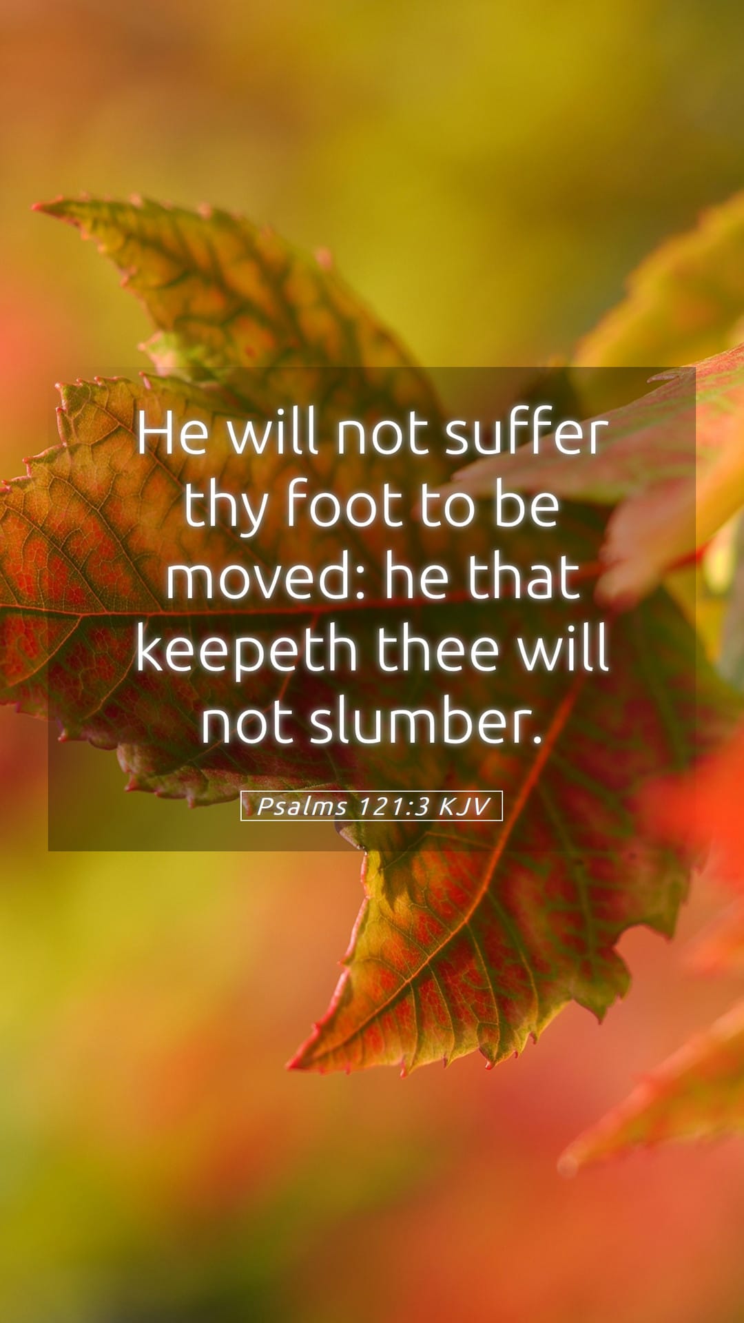 Psalms 121:3 — Mobile (Portrait)