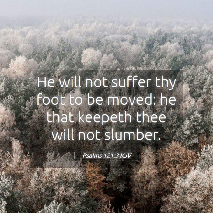 Psalms 121:3 — Square (1:1)